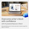 Microsoft 365 Family ������ ���� ��� 6 ������� ����� �� ��������� AI ������ -  ������ ���� + ����� 1TB ���� - ���� Outlook