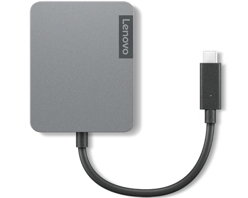 מתאם 4 באחד Lenovo USB-C Travel Hub Gen2 | דגם GX91A34575