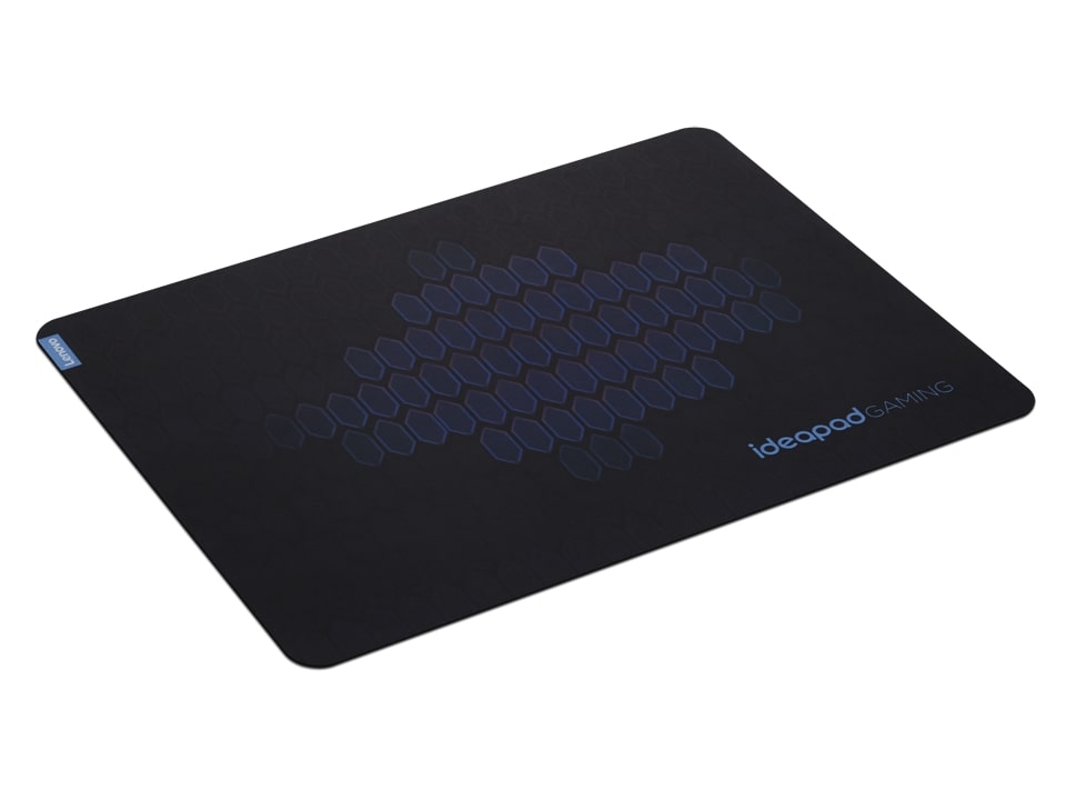 משטח גיימינג לעכבר Lenovo IdeaPad Gaming Cloth Mouse Pad Medium | צבע שחור כחול | דגם GXH1C97873 מגיע ללא עכבר